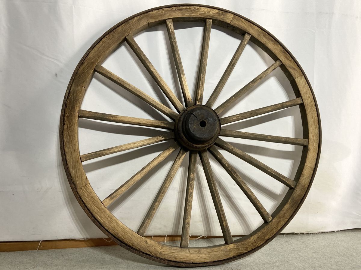 大八車 車輪 木/鉄製 レトロ アンティーク 直径 110cm 2025年最新】Yahoo!オークション -大八車 車輪の中古品・新品