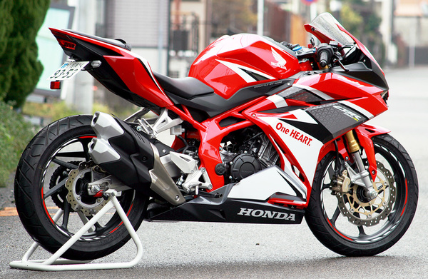 新品('17~'25) CBR250RR(MC51/2BK-MC51/8BK-MC51) フェンダーレス BK Ver.