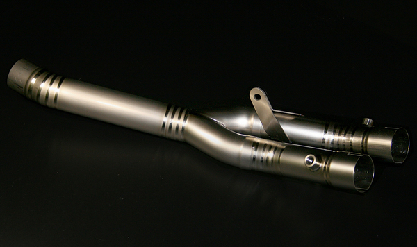 発売開始 新品 ('15~'25) YZF-R1/YZF-R1M Titanium Racing mid pipe(リンクパイプ) チタン マフラー