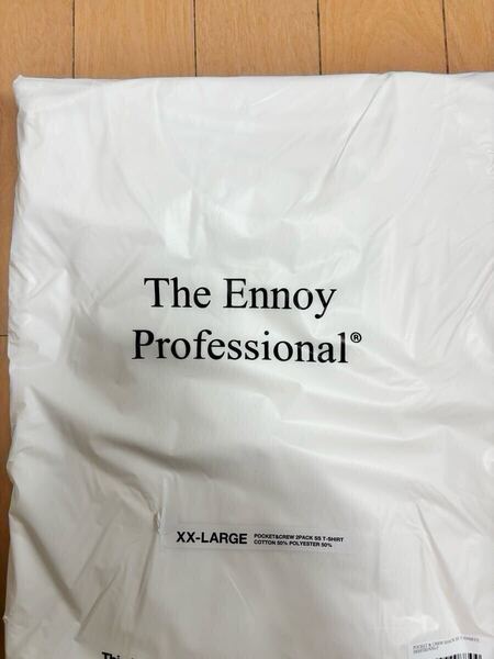 【XXL】エンノイ ENNOY POCKET & CREW 2PACK SS T-SHIRT White ホワイト 胸ポケ有 XXL