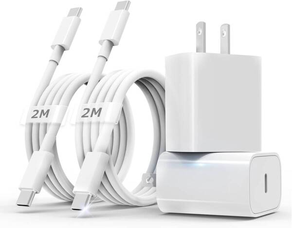 iPhone 16 / iPhone 15 充電器 Type-c タイプc 充電器 PD-20W-急速充電 2個セット
