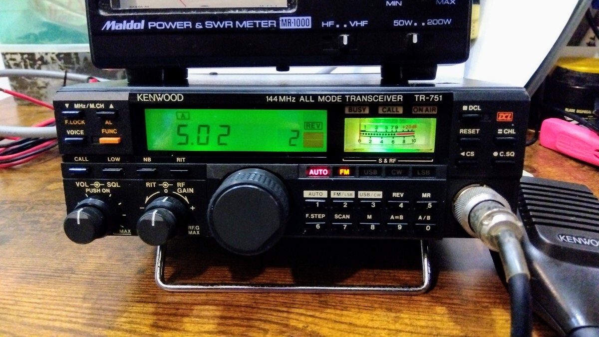 ☆ケンウッド 144MHz帯オールモード機 TR-751(現状渡し)☆ Yahoo!オークション -「kenwood tr-751」の落札相場・落札価格