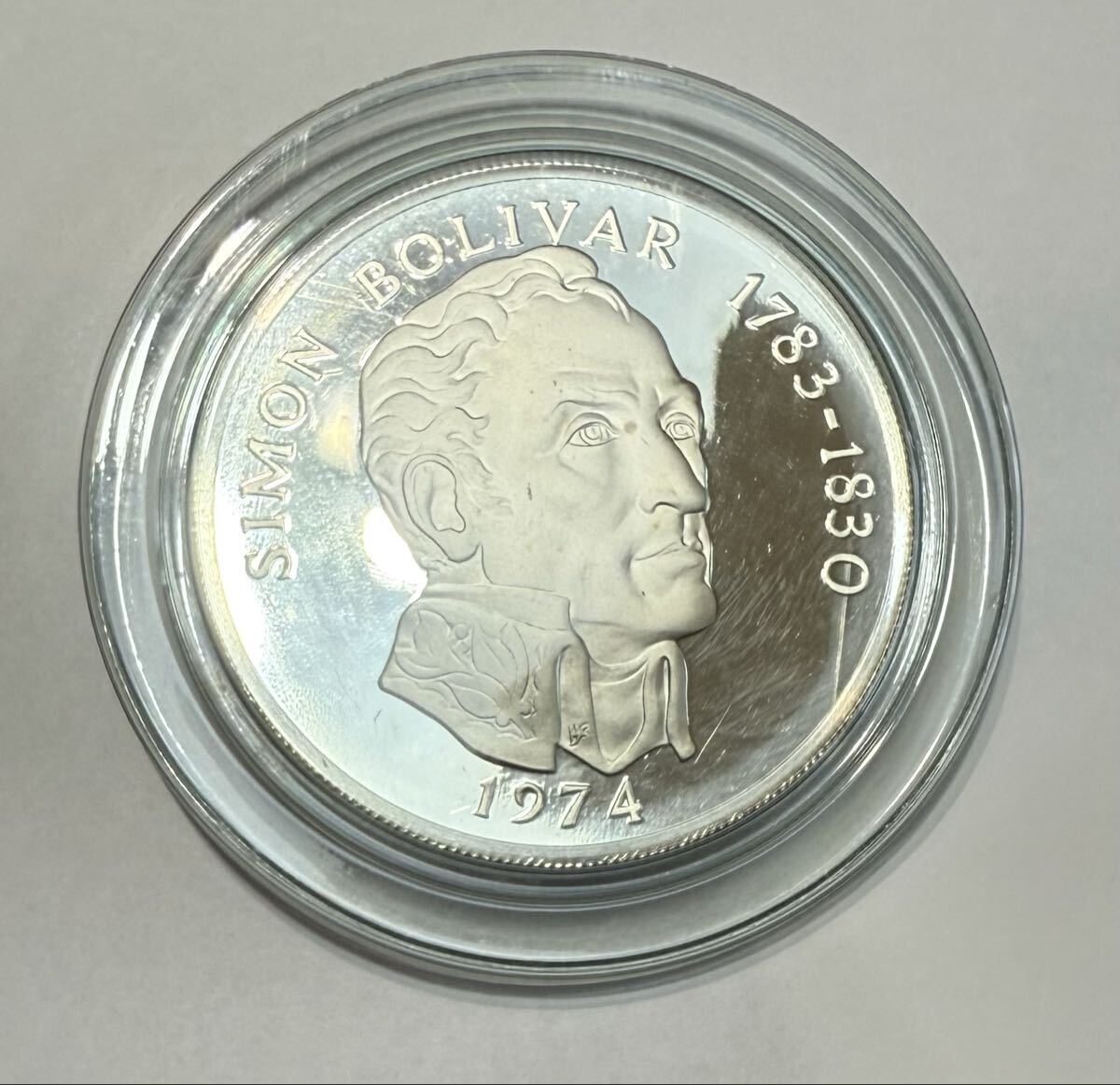 K*n様 1974年 シモン・ボリバル 20バルボアス 銀貨 K*n様 1974年 シモン・ボリバル 20バルボアス 銀貨 K*n様 1974