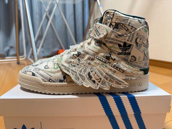 送料無料 新品未使用 Jeremy Scott × adidas originals Forum High Wings 1.0 Moneyジェレミー・スコット × アディダス メンズ26cm