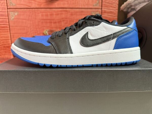 送料無料 新品未使用 Nike Air Jordan 1 Low Golf Royal Toeナイキエアジョーダン1 ロー ゴルフ 海外正規品 メンズ26cm