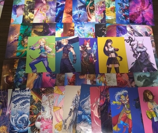 MTG ファイナルファンタジー アートカード 53種 コンプリートセット FF イラストコレクション 日本版と英語版混在