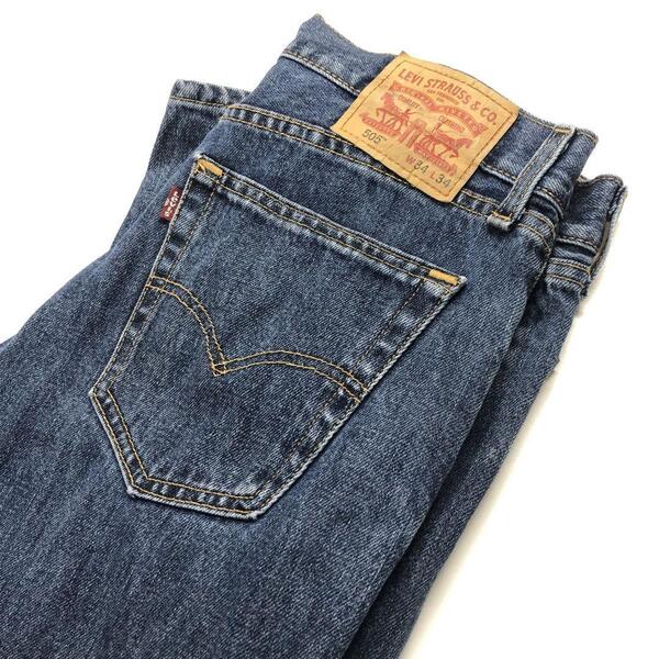 【美品】メキシコ製 Levi's505 W34L34 ストレートデニム M