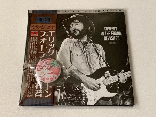 ERIC CLAPTON / COWBOY IN THE FORUM Revisited「フォーラムの流れ者」(2CD+バッジ) Mid Valley