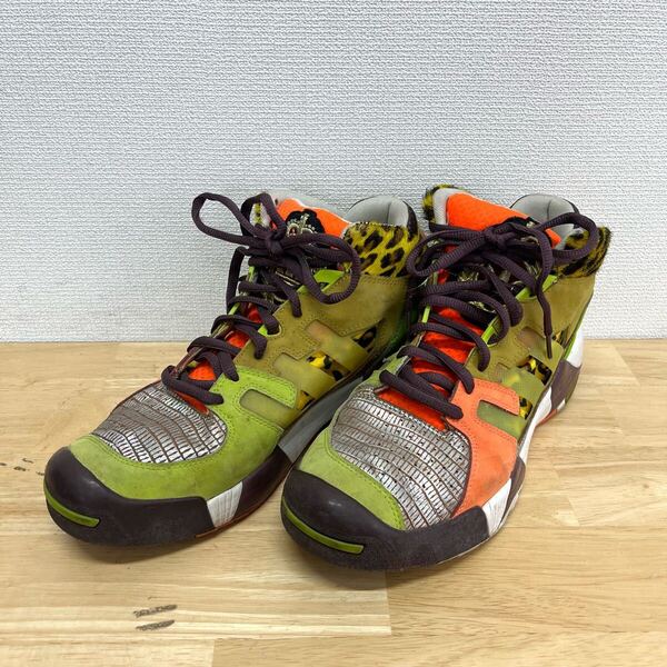 adidas × JEREMY SCOTT アディダス ジェレミースコット G50727 JS STREET BALL ハイカット スニーカー シューズ レオパード 28.5 10127227