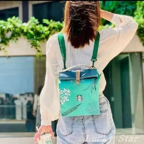 スターバックス スタバ バック 海外限定 3WAY リュック x 肩掛け x ハンドバッグ ショルダーバッグ ハンドバッグ Starbucks 新品
