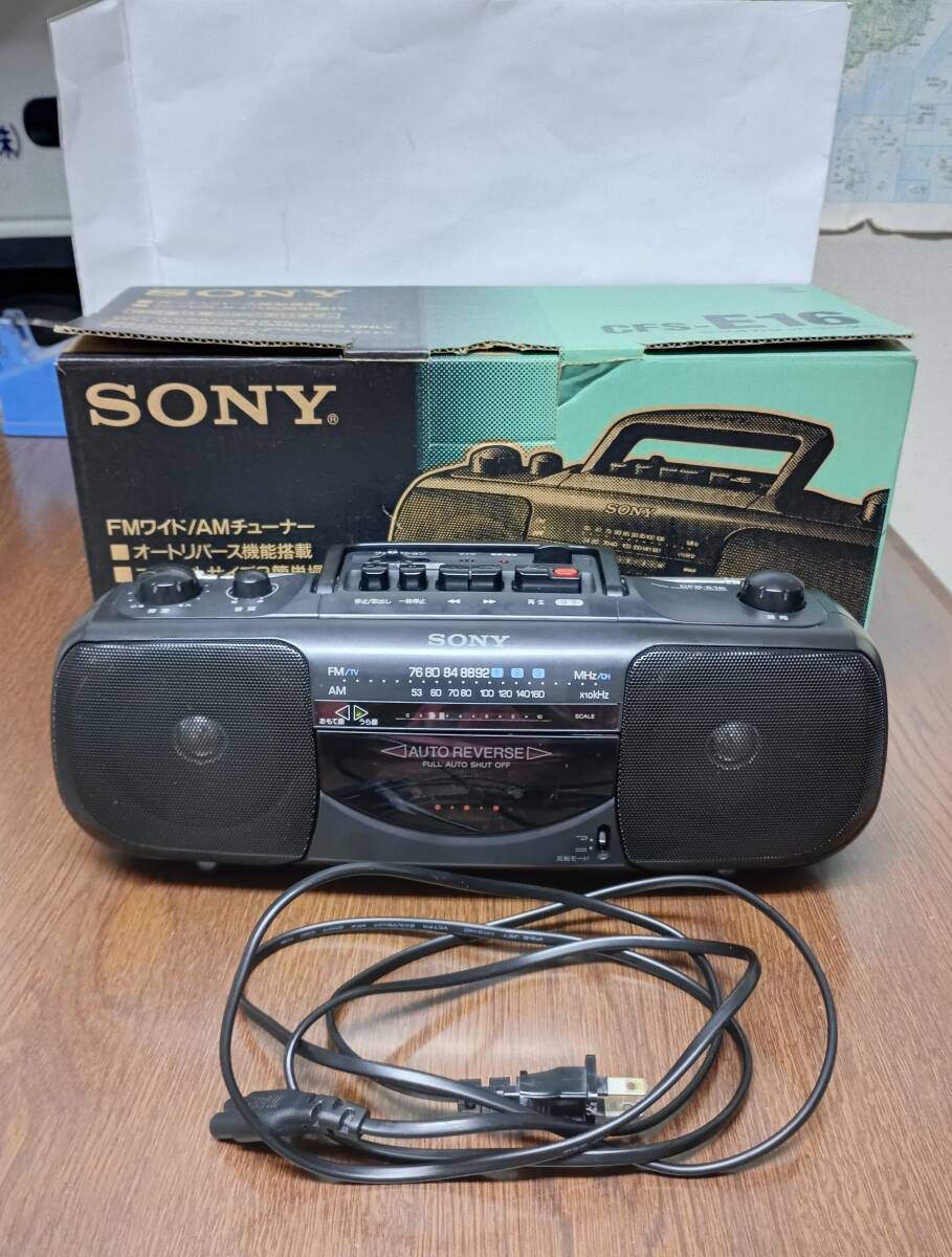 Yahoo!オークション -「sony cfs-e16 cfs」(ラジカセ) (カセット