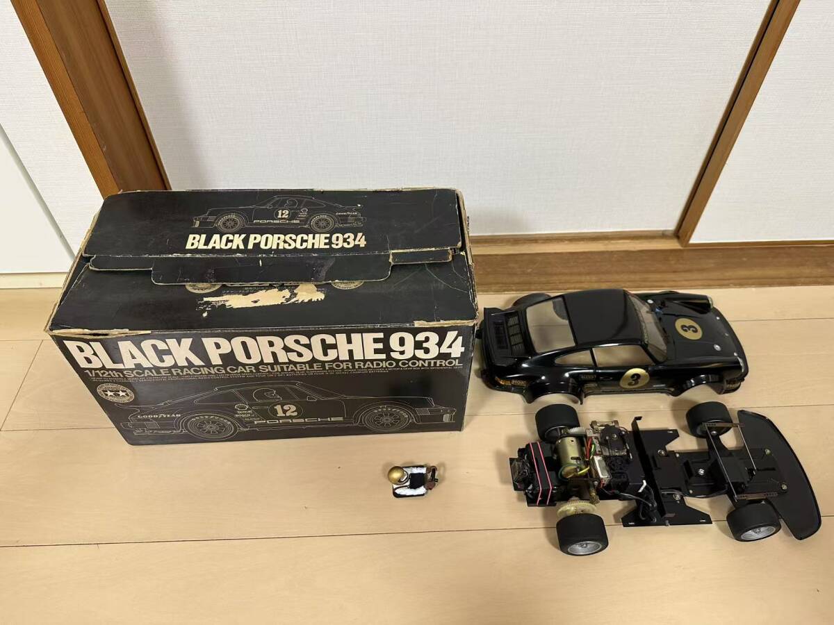 タミヤ 1/12 ブラックポルシェ934 限定スペシャルキット Yahoo!オークション -「タミヤ ブラックポルシェ934」の落札相場