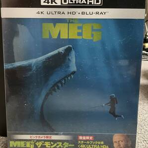 ★新品未開封★スチールブック★4k ultra HD & blu-ray★MEG ザ・モンスター★ジェイソン・ステイサムvs伝説の超超超巨大ザメ!