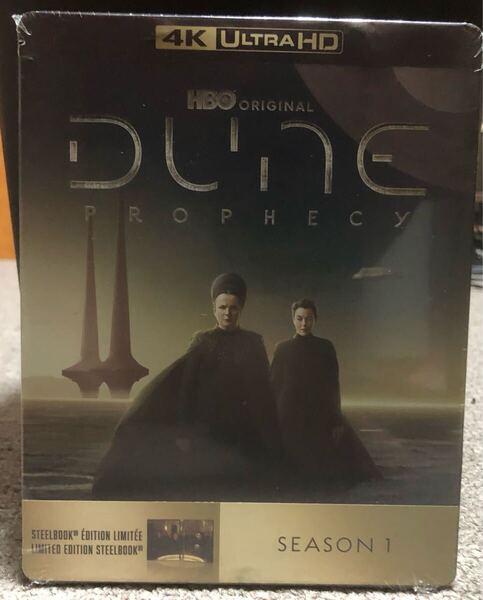 ★新品未開封★スチールブック★4k ultra HD ★DUNE デューン 砂の惑星/プロフェシー/予言 シーズン1★日本語字幕あり★国内未発売