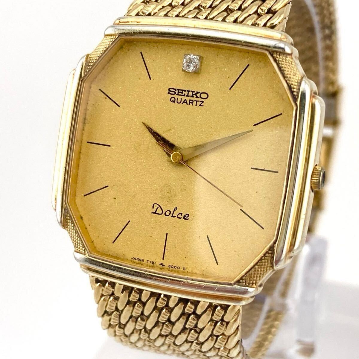 【外観美品/新品電池】 SEIKO Dolce ドルチェ オクタゴン 腕時計 Yahoo!オークション -「セイコー ドルチェ 新品」の落札相場