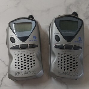 K4225 KENWOOD UBZ-LH9 2個セット トランシーバー/ケンウッド/無線機/受信機/ 通電不可 現状品 JUNK 送料無料