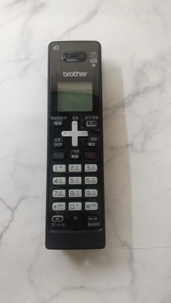 K4529 brother BCL-D120K 電話子機 固定電話/増設用子機/ブラザー 動作未確認 現状品 JUNK 送料無料