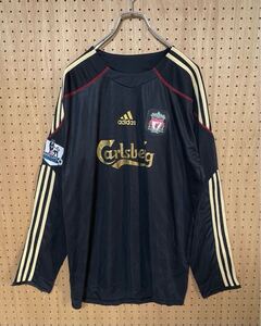 ASOKA Liverpool FC 09-10 長袖ユニフォーム レプリカ ゲームシャツ サッカー CL プレミアムリーグ