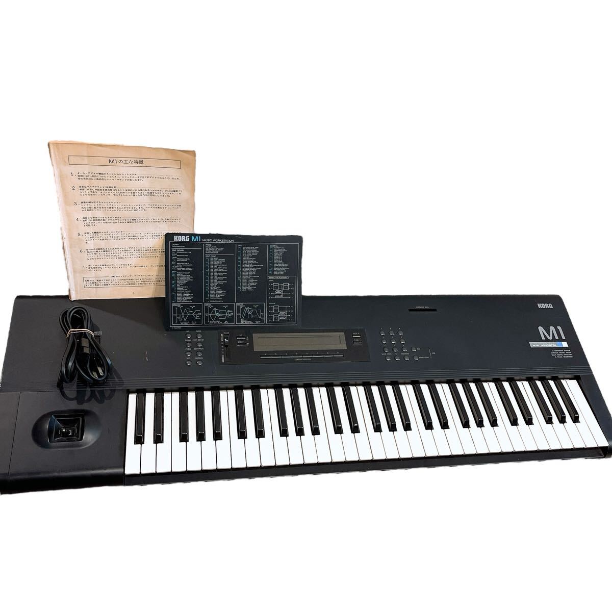【全鍵盤音出し確認済み】KORG M1シンセサイザー ハードケース付き Yahoo!オークション -「コルグ m1」の落札相場・落札価格