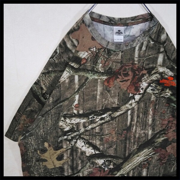 《MOSSY OAK》リアルツリー Tシャツ 半袖 迷彩 カモフラ