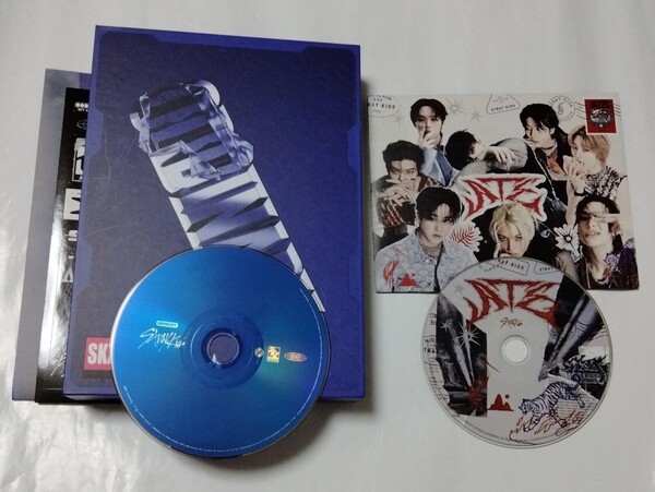 送料込み STRAY KIDS ストレイキッズ SKZ CD 2個セット ☆ODDINARY☆ 7曲 & ☆ATE☆ 8曲 スキズ 韓国盤 K-POP