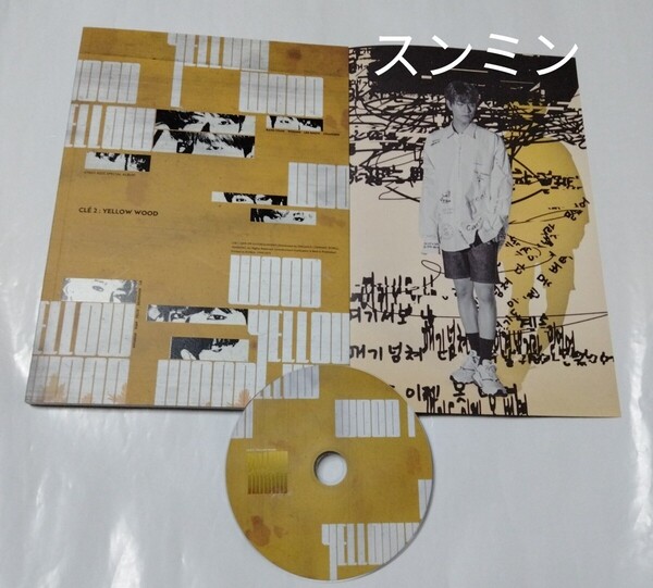 送料込み STRAY KIDS SKZ CD スペシャルアルバム ☆Cle 2 : YELLOW WOOD☆ 7曲 韓国盤 スンミン スキズ StrayKids K-POP
