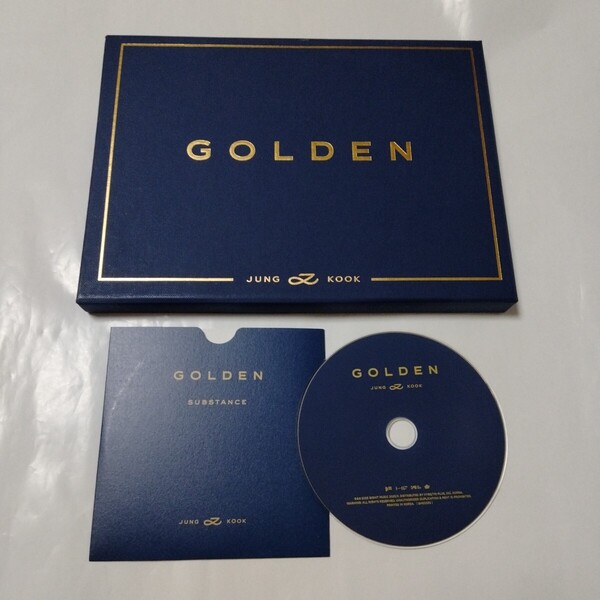 送料込み ジョングク JUNG KOOK CD ソロアルバム ☆GOLDEN☆ 11曲 韓国盤 BTS ファースト 1st ALBUM K-POP