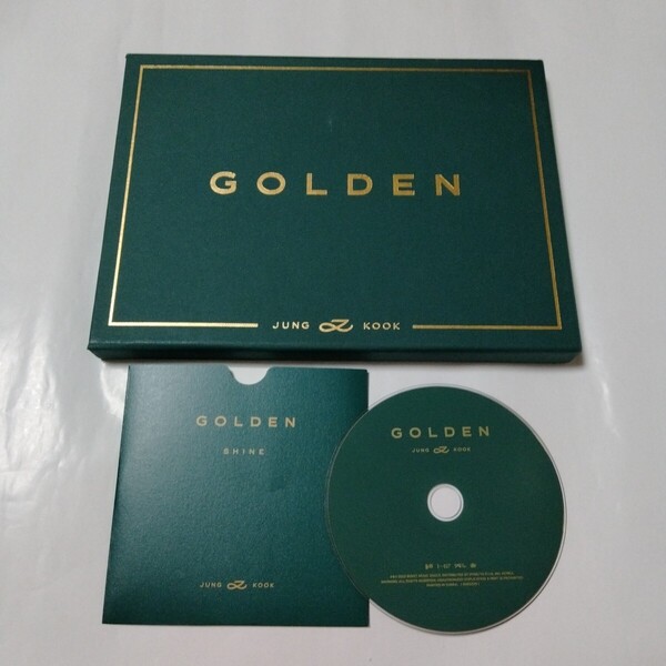 送料込み ジョングク JUNG KOOK CD ソロアルバム ☆GOLDEN☆ 11曲 韓国盤 BTS ファースト 1st ALBUM K-POP ②