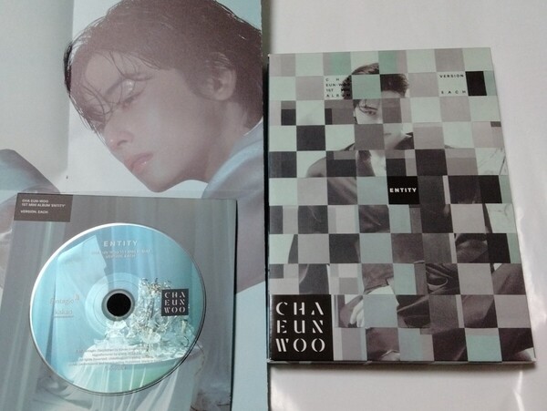 送料込み CHA EUN WOO チャウヌ CD 1stソロ ミニアルバム ☆ENTITY☆ 6曲 ASTRO アストロ ウヌ ALBUM K-POP