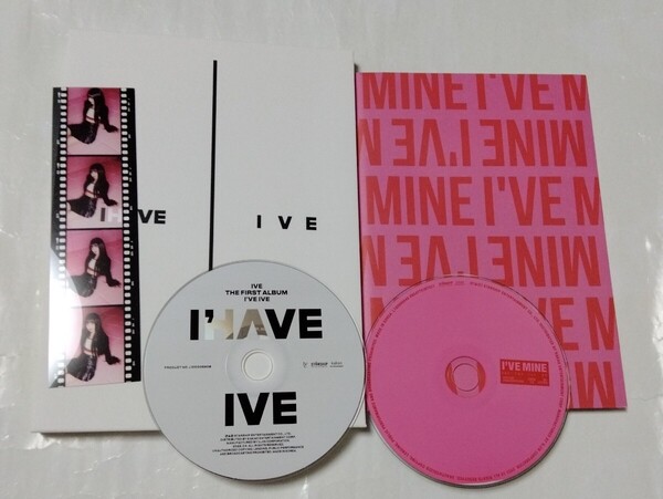 送料込み IVE アイブ CD 2個セット 1stアルバム ☆I'VE IVE☆ & 1st EP ☆I'VE MINE☆ 韓国盤 リズ LIZ K-POP