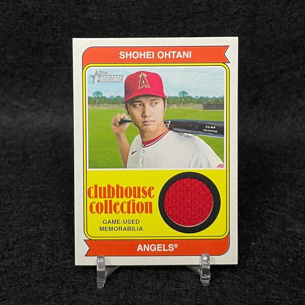 2023 Topps Heritage MLB Baseball Clubhouse Collection 大谷翔平 メモラビリアカード ジャージカード エンゼルス ドジャース Dodgers