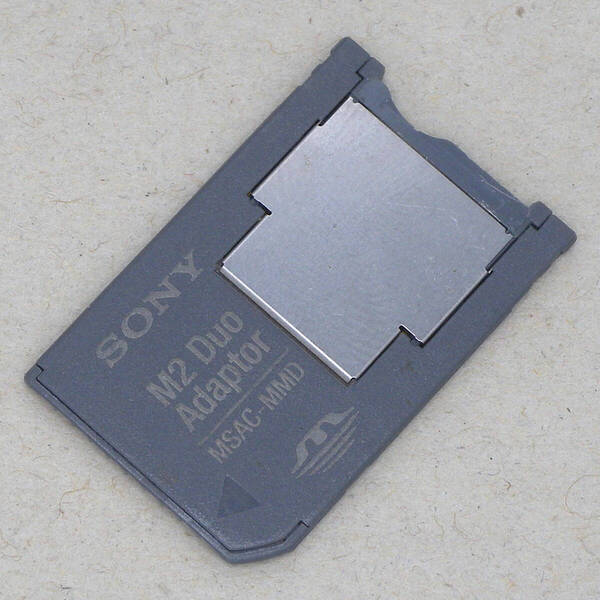 送料無料 ソニー SONY 純正 PSP対応 メモリースティックマイクロ M2 デュオ Duo アダプター Adaptor MSAC-MMD 即決!