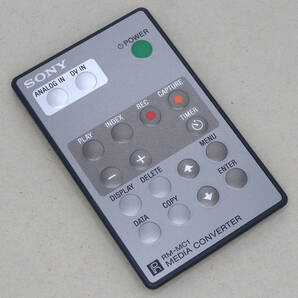 送料無料 SONY ソニー MEDIA CONVERTER メディアコンバーター DVMC-MS1 純正 リモコン RM-MC1 即決!