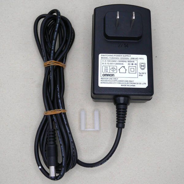 送料無料 OMRON オムロン 純正 ACアダプター YJS024Q-1202000J HM-AC-141 センタープラス 12V 12.0V 2A 2.0A 2000mA ピン無し 5.5mm 2.5mm