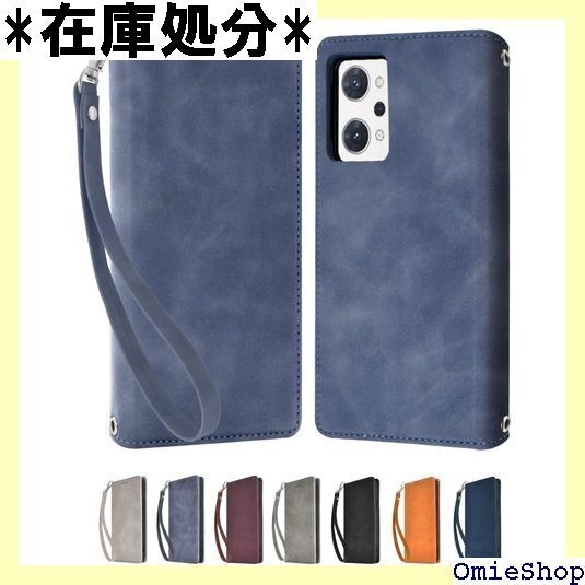 シズカウィル OPPO Reno9 A / Reno7 マホケース アイファンデ2 1個入り Blue ブルー色 340