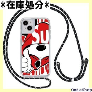 iPhone 15 plus 用 ケース クリア ショ プ ショルダー ケース 長さ調整可能 落下防止 紛失防止 1336