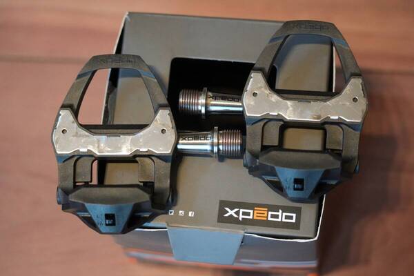 44,000円 90g 超軽量 使用小 室内 Xpedo SONIK TI チタニウムシャフト 軽量ペダル シマノ SPD-SL互換