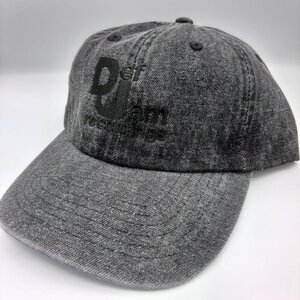 DEF JAM LOW CAP BLACK DENIM