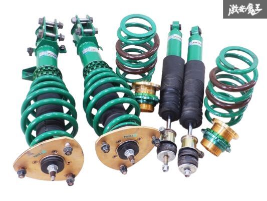 TEINサスペンションキット(一式) 緑色 車用フルタップ式車高調サスペンション Yahoo!オークション -「tein 車高調」(サスペンション) (パーツ