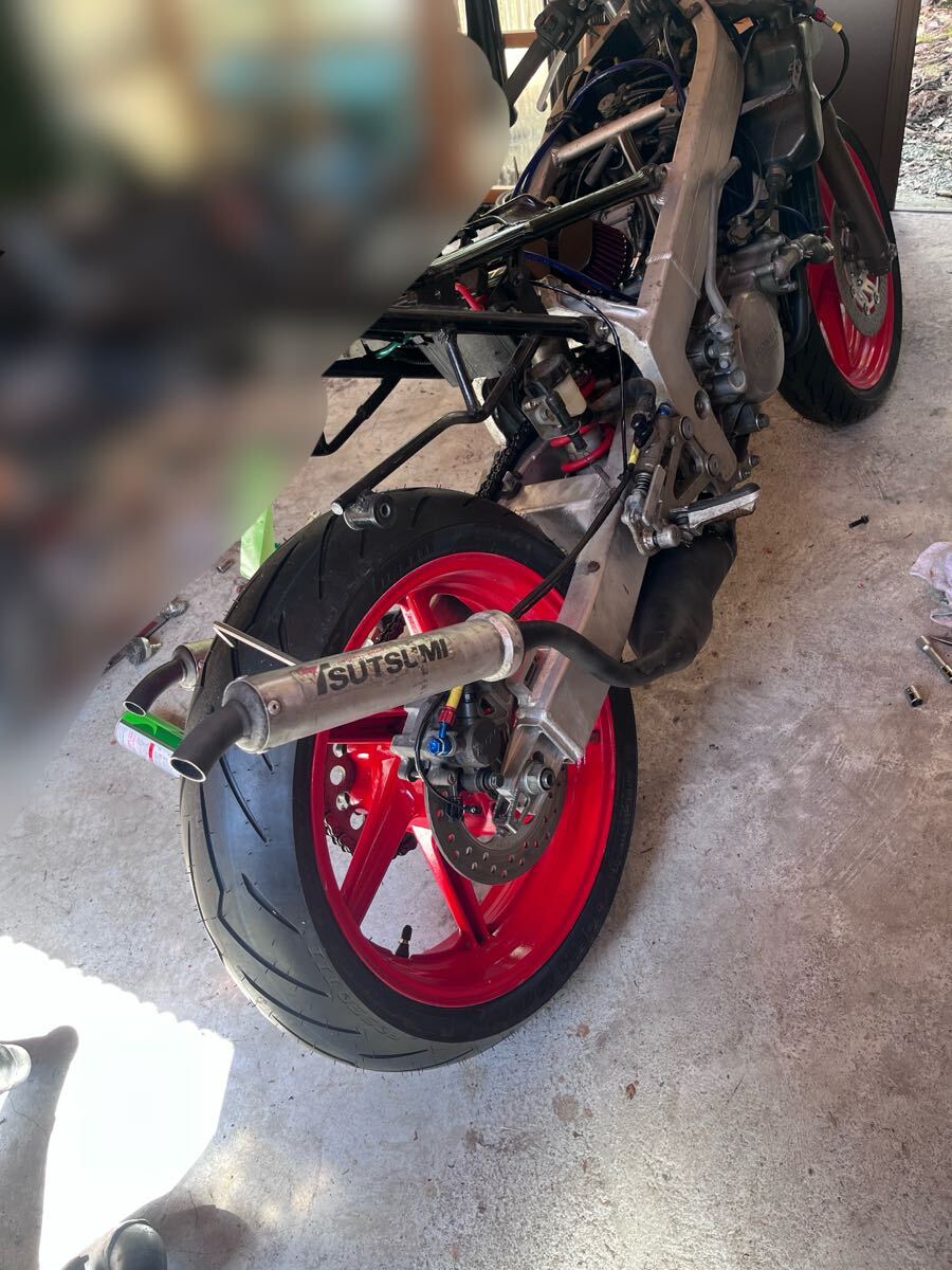 NSR250mc18用チャンバー 未使用ですが・・・ NSR250R 純正マフラー チャンバー MC18