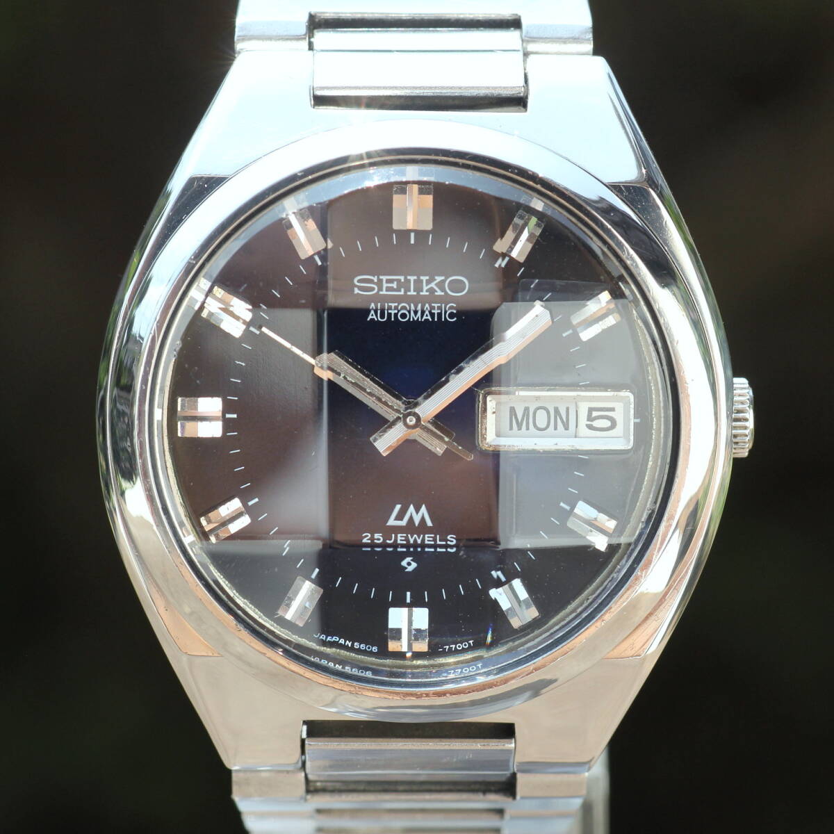 希少 稼動品 SEIKO ロードマチック 自動巻き 腕時計 スカイブルー Yahoo!オークション -「セイコー lm ブルー」の落札相場・落札価格