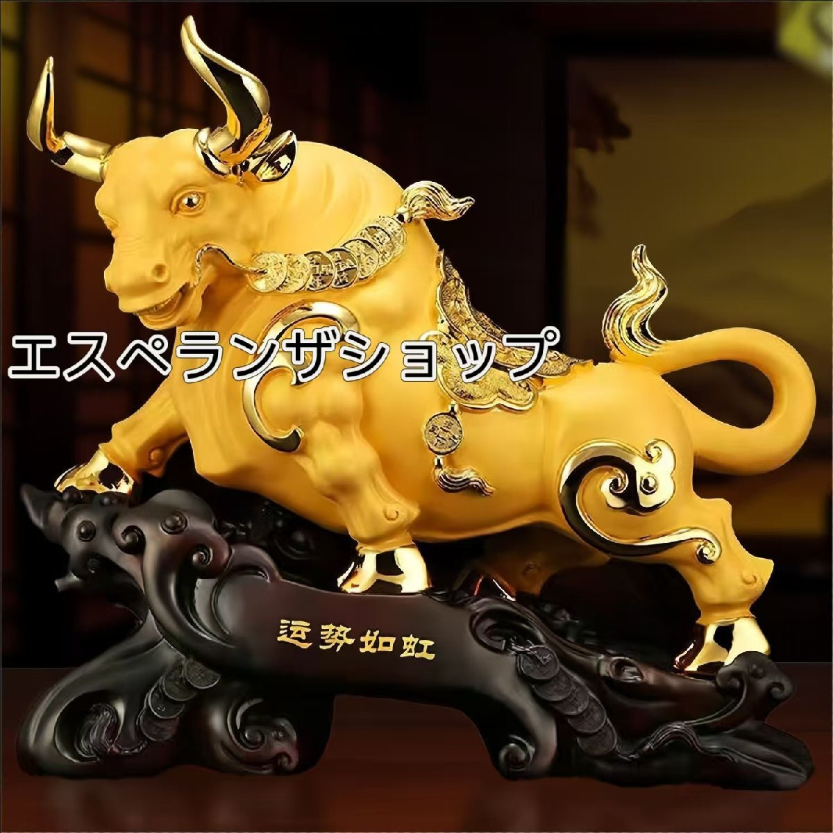 山崎秀雄 作【牛】木彫 置物 臥牛 丑 彫刻 秀雄作 古美術 検 一刀彫 2025年最新】Yahoo!オークション -牛 置物(彫刻、オブジェ)の