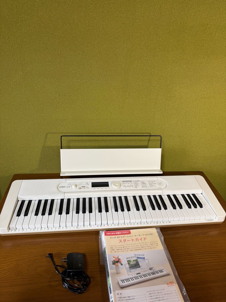 CASIO LK-526 カシオ 光るキーボード61鍵 中古品 Yahoo!オークション -「カシオ lk526」の落札相場・落札価格