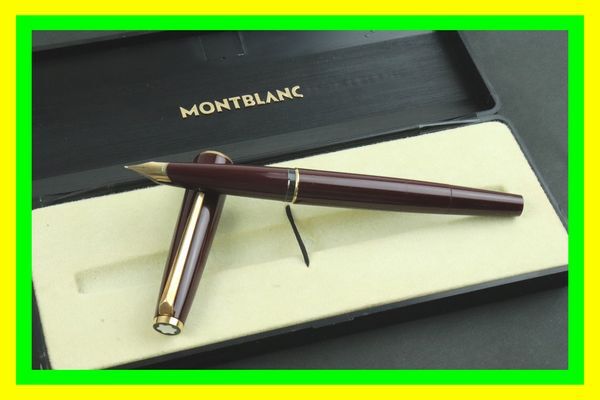 MONTBLANC 万年筆 NO.320 初期型 グリーン EF Yahoo!オークション -「モンブラン万年筆320」の落札相場・落札価格