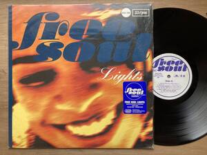VA - Free Soul Lights ハイプステッカー付 最高名曲SOUL / DISCO /FUNK 収録 コンピ LP