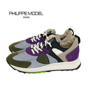 ○★新品未使用 PHILIPPE MODEL (フィリップモデル) ROYAWP グレー 25.5cm★○