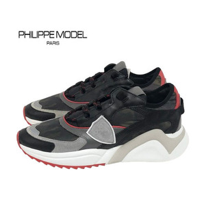 ○★訳有り 新品未使用 PHILIPPE MODEL (フィリップモデル) EZECC ブラック 25cm★○