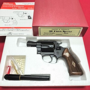 タナカ S&W .38 チーフスペシャル 2インチ スクエアバット ジョーカーモデル HW ver.2 木製グリップ付き/Pre-M36 ASGK