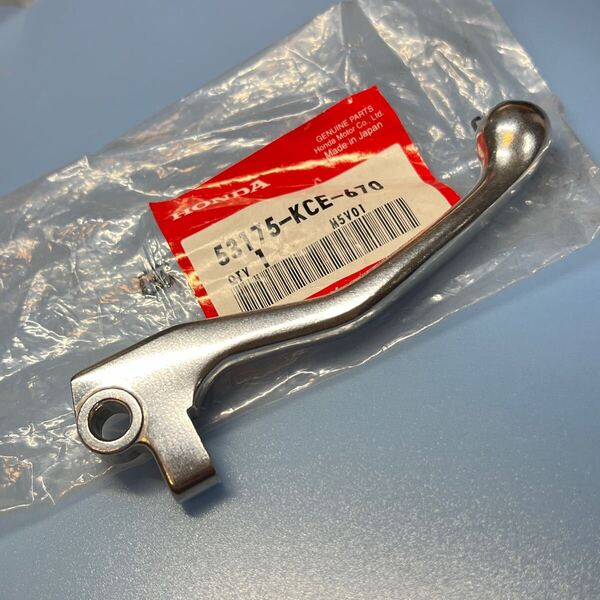 ★未使用品 CR125R CRF250F CR250 XR250 XR400R CR250R CRF230 純正 ブレーキレバー 53175-KCE-670