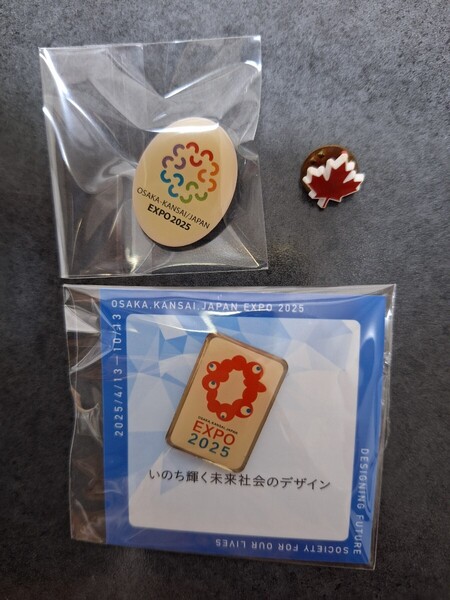 大阪万博 ピンバッジ ピンバッチ EXPO 2025 万国博覧会 ピンズ 関西万博 ミャクミャク カナダ パビリオン